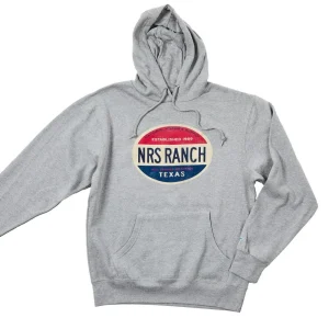 NRS NRS Ranch Graphite Oval Logo Hoodie