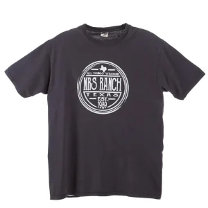 NRS NRS Ranch Texas Coal Round Logo Tee
