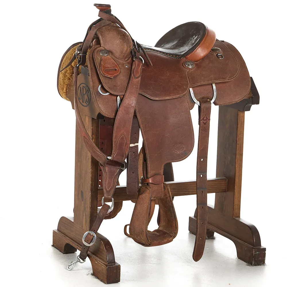 Nrs Pro Series Used Roughout 13.5in Calf Roping Saddle