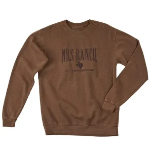 NRS Ranch Coffee Bean Texas Sweatshirt