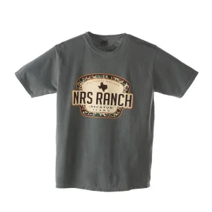 NRS Ranch Decatur Olive Camo Logo Tee Shirt