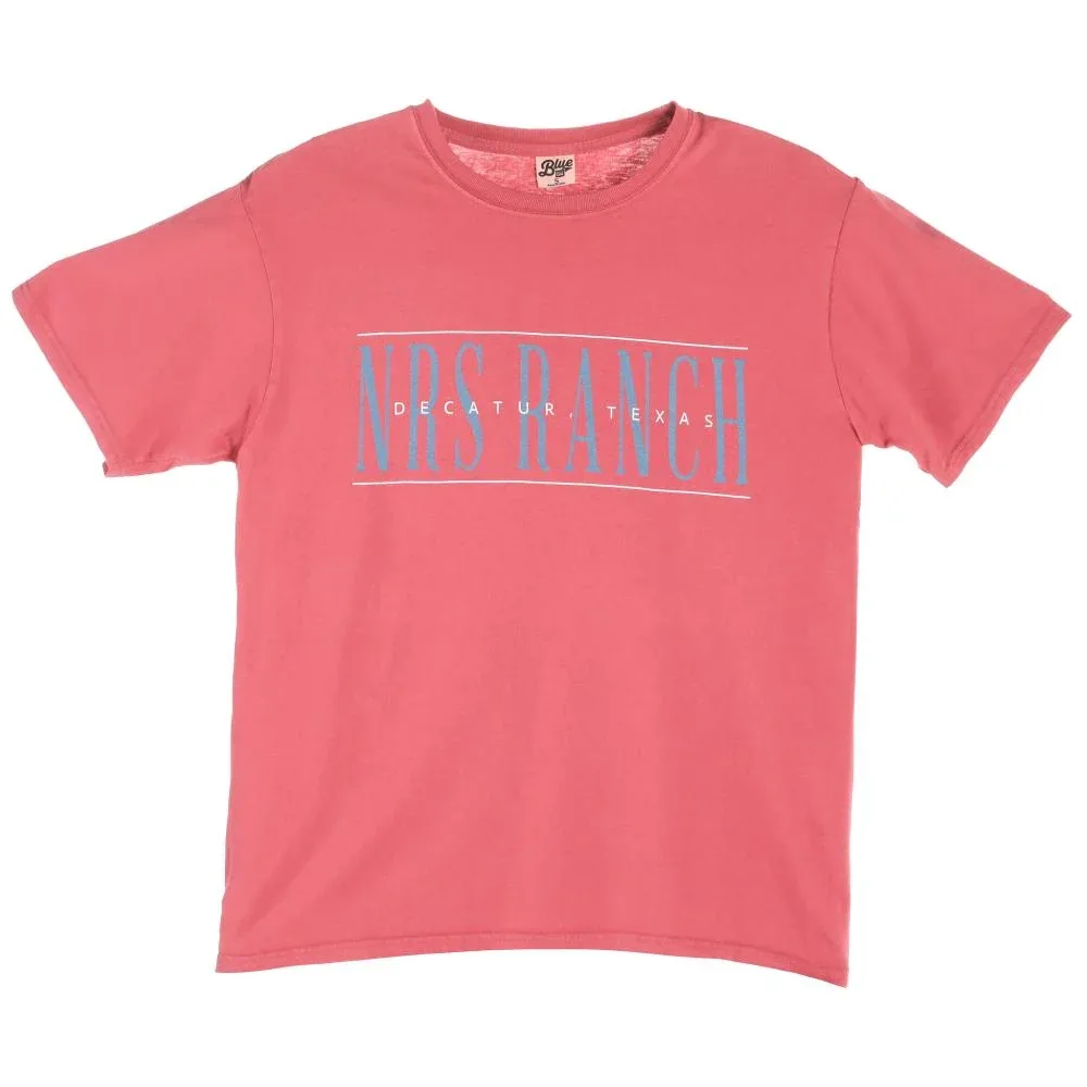 NRS Ranch Dusty Rose Logo Tee