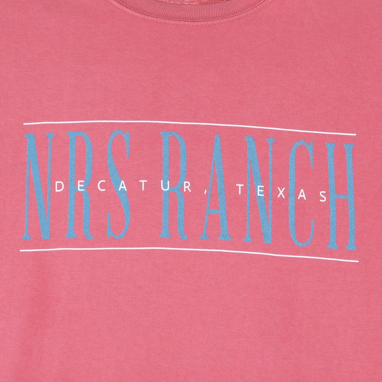 NRS Ranch Dusty Rose Logo Tee - Image 2