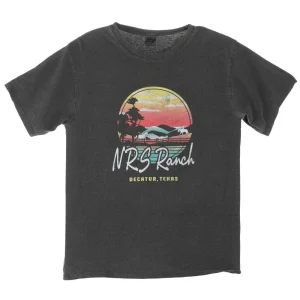NRS Ranch Horse Corral Black Tee