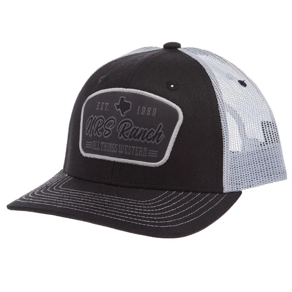NRS Ranch Logo Black and Grey Cap