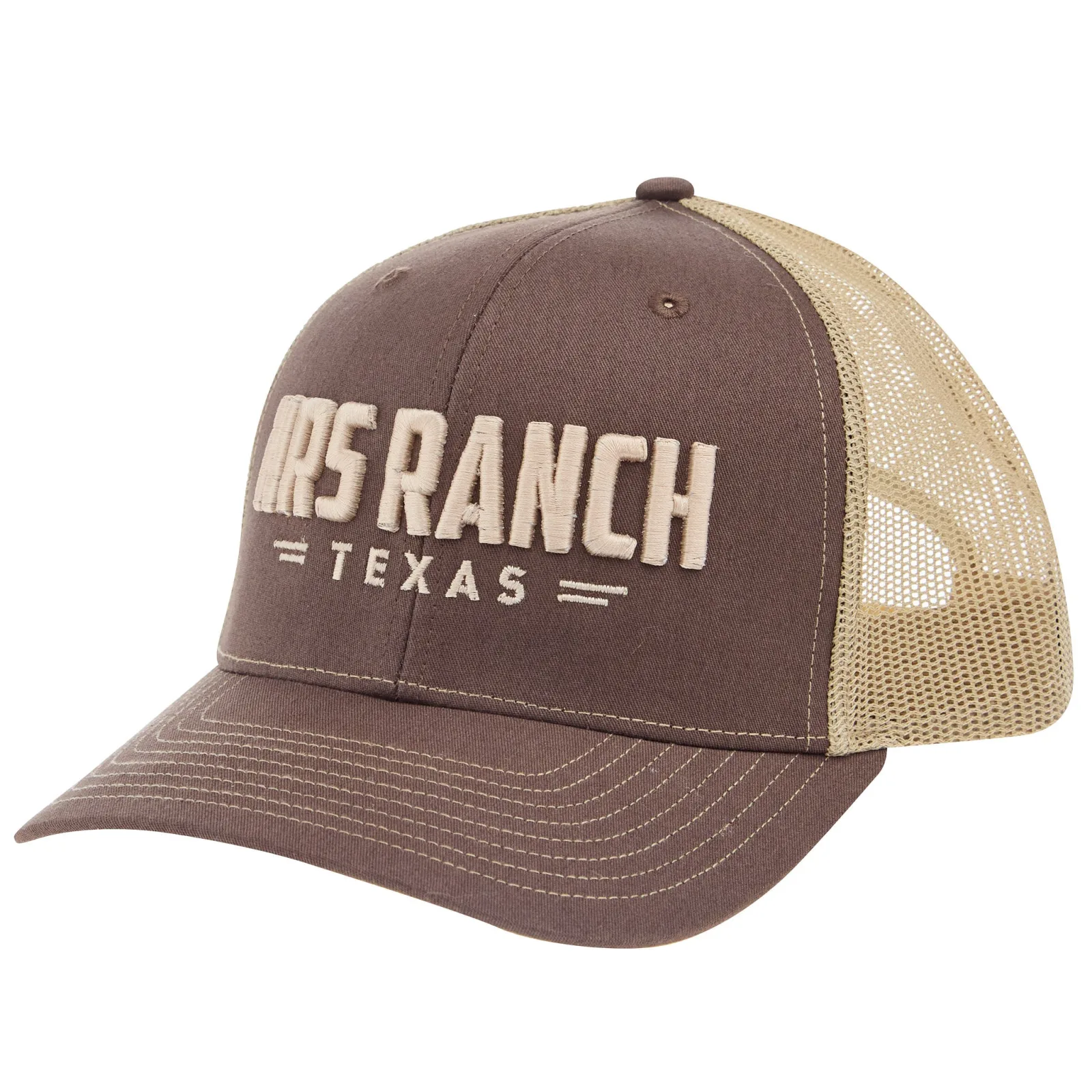 NRS Ranch Texas Brown/Khaki Cap - Image 2