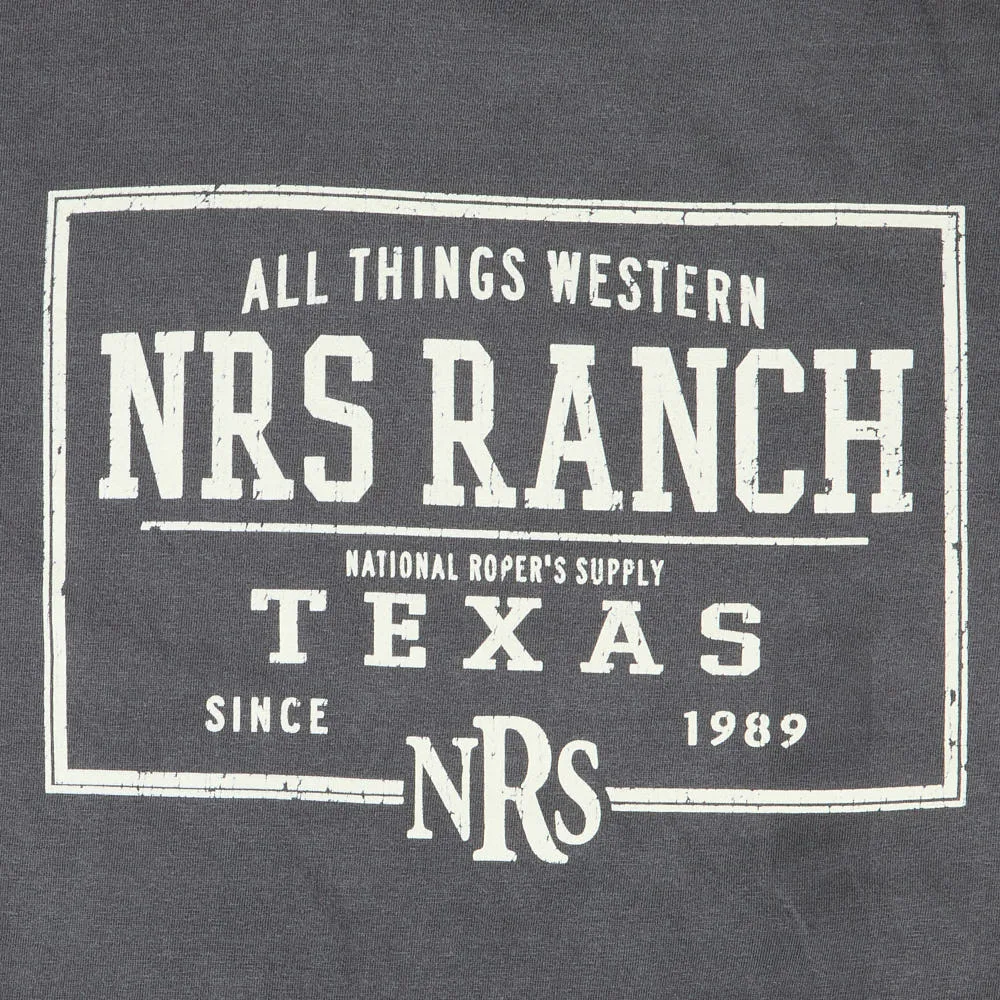 NRS Ranch Texas Bucking Horse Grey Tee Shirt - Image 2