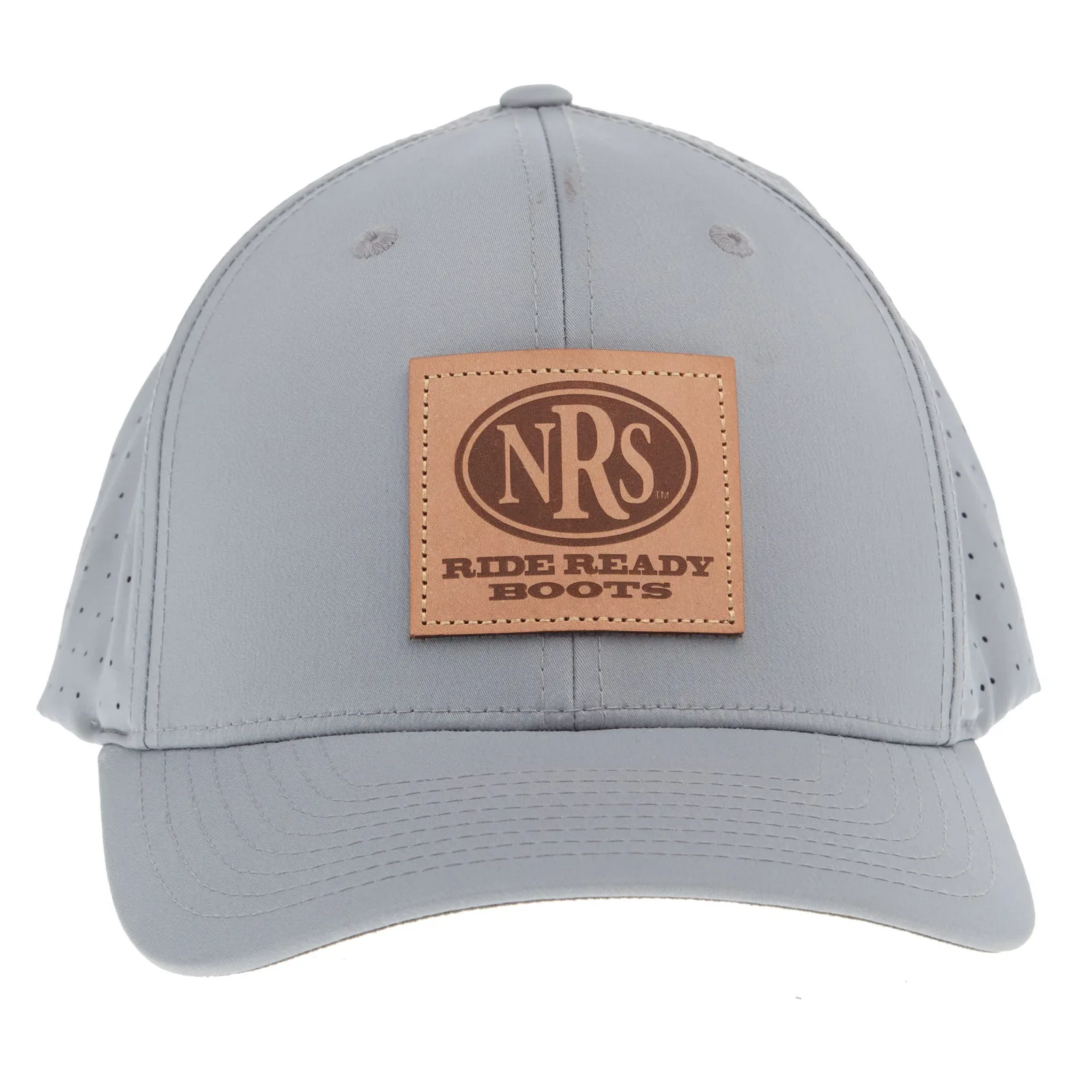 NRS Ride Ready Logo Solid Grey Adjustable Cap - Image 2