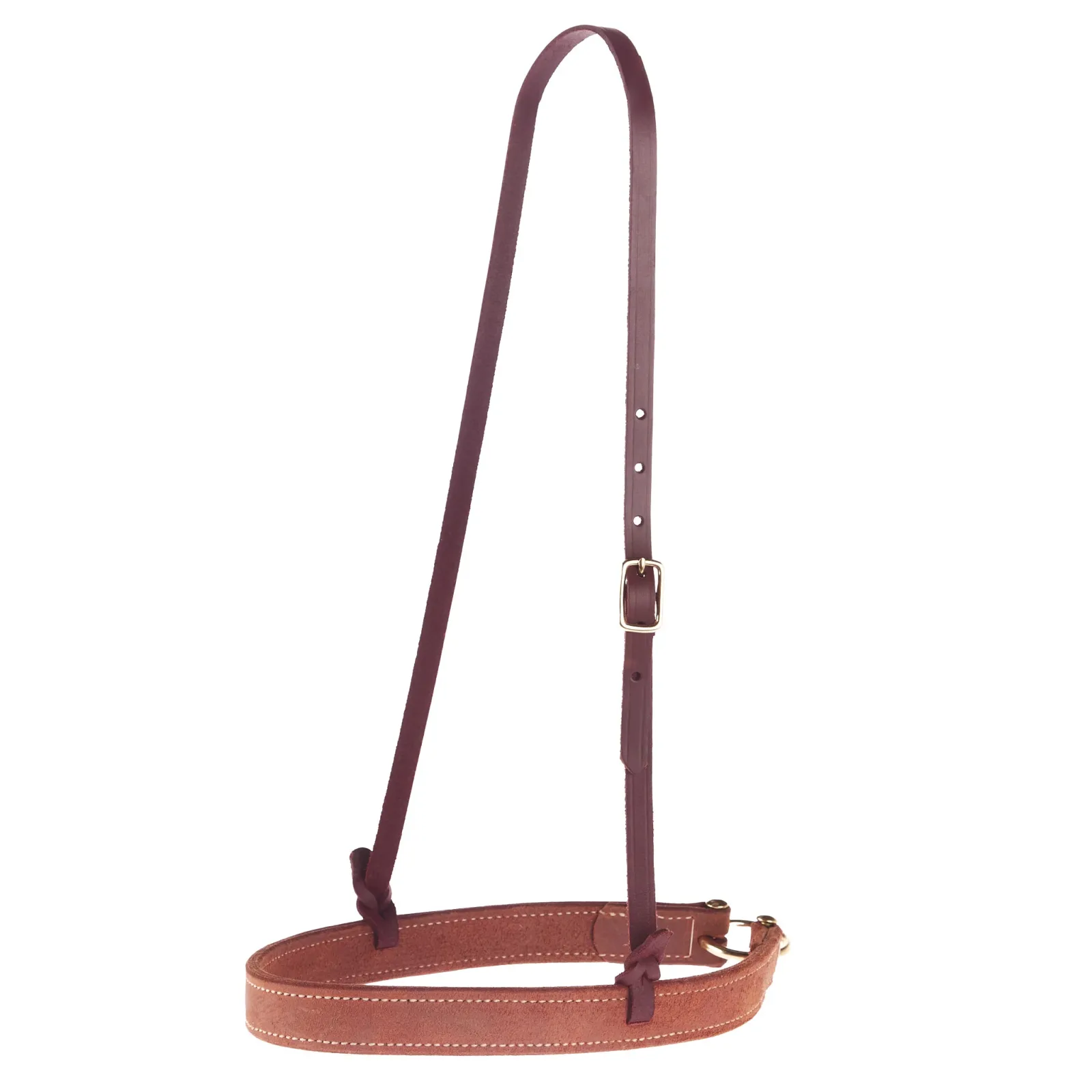 NRS Roughout Golden Skirting Harness Noseband - Image 2