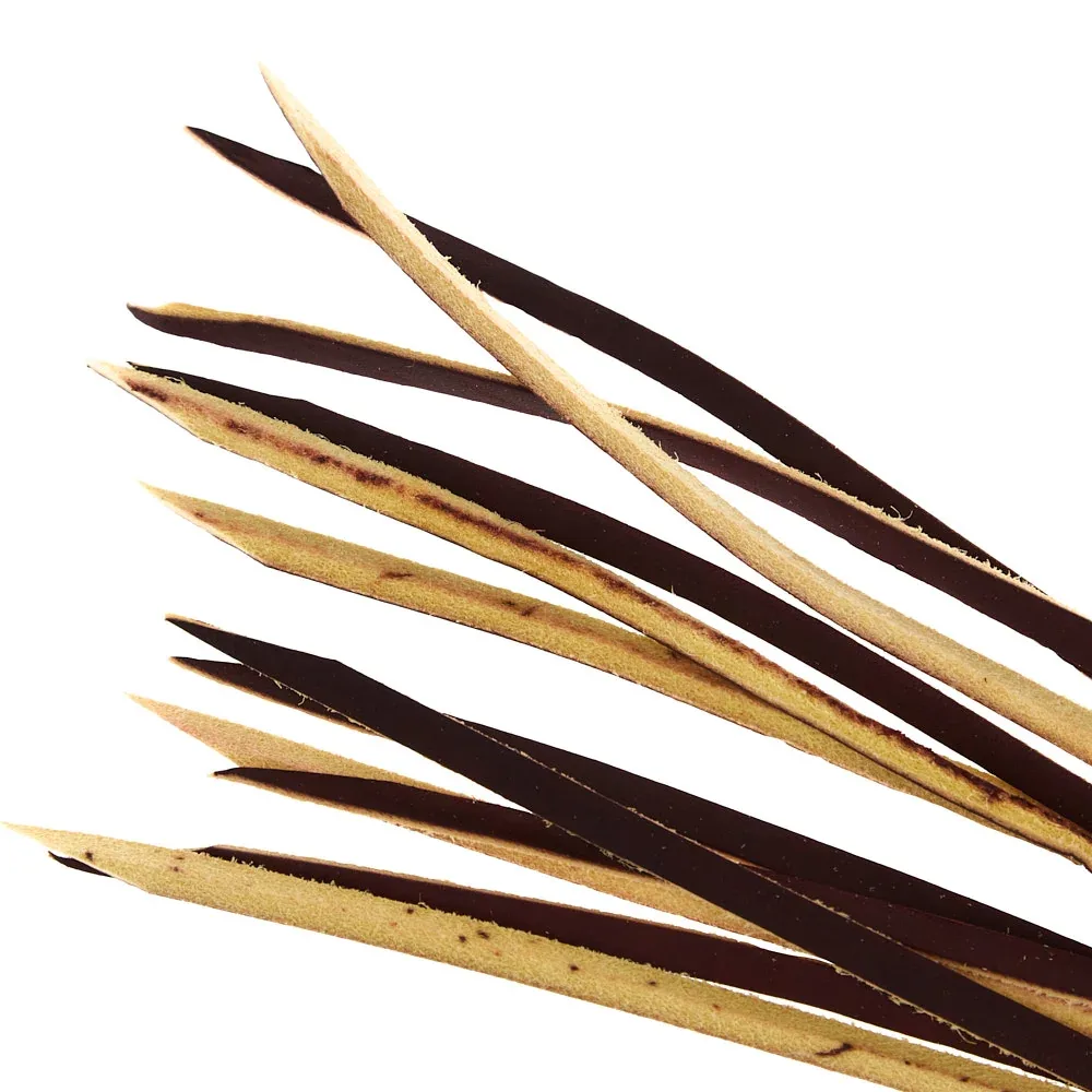 NRS Tack 12 Pack 1/4in x 1/2in Indian Tan Tie End Replacement Strings - Image 2