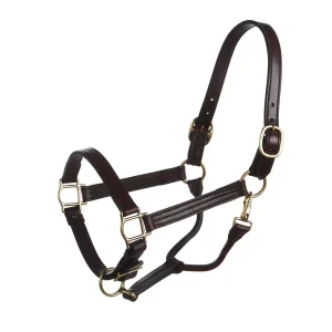 NRS TACK Triple Stitched 1in Track Halter with Adjustable Chin