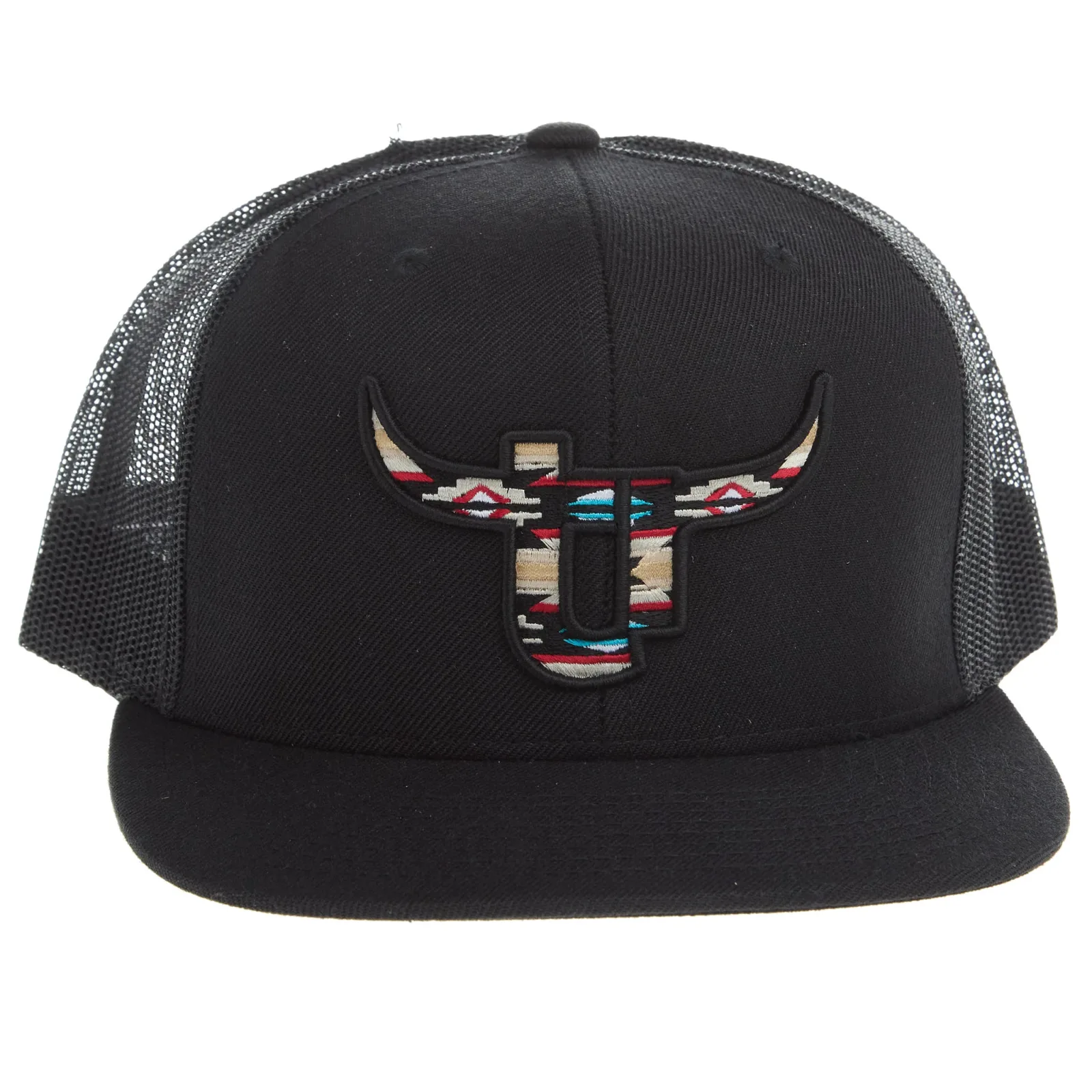 NRS Teamroper Black Aztec Logo Cap - Image 2