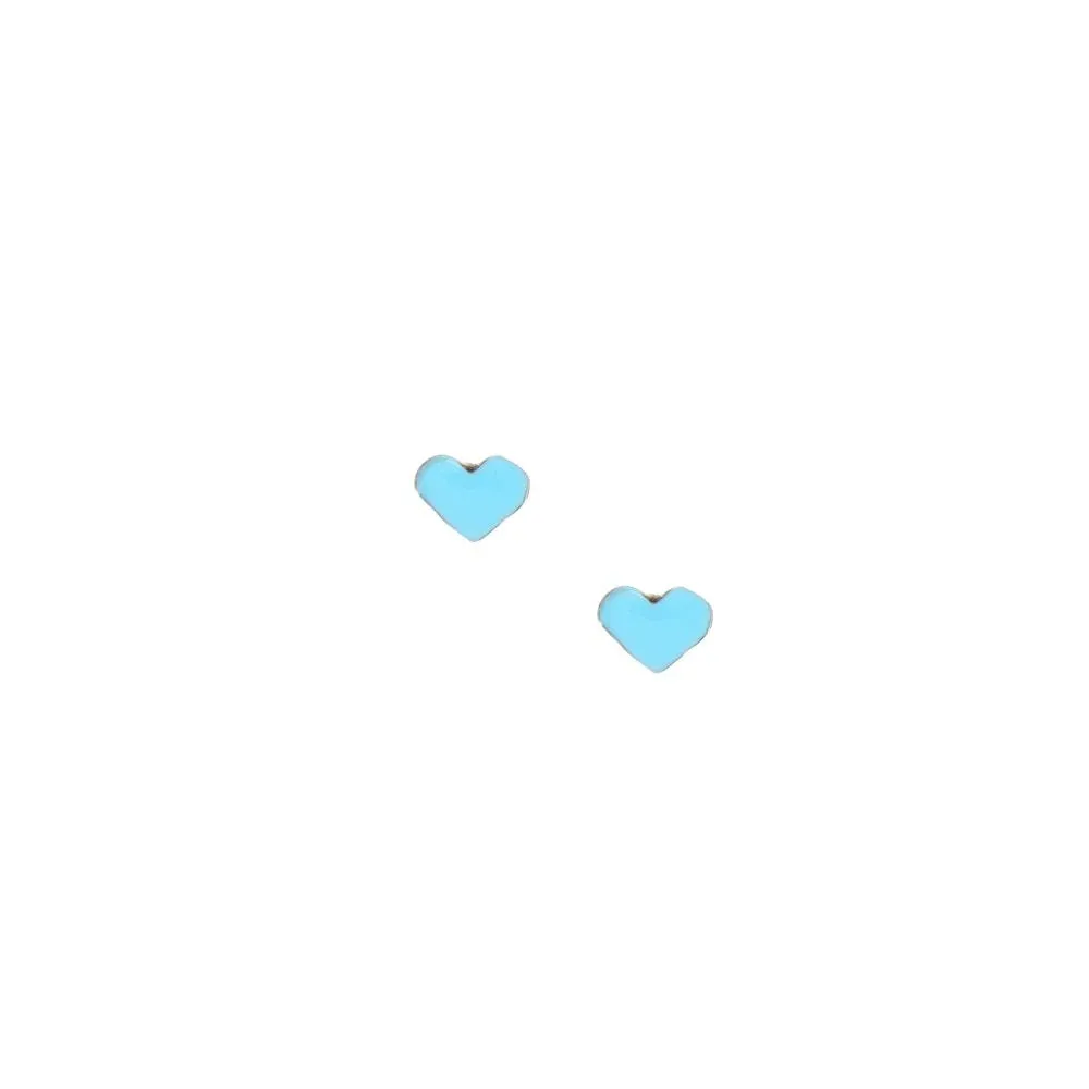 NRS Turquoise Heart Earrings