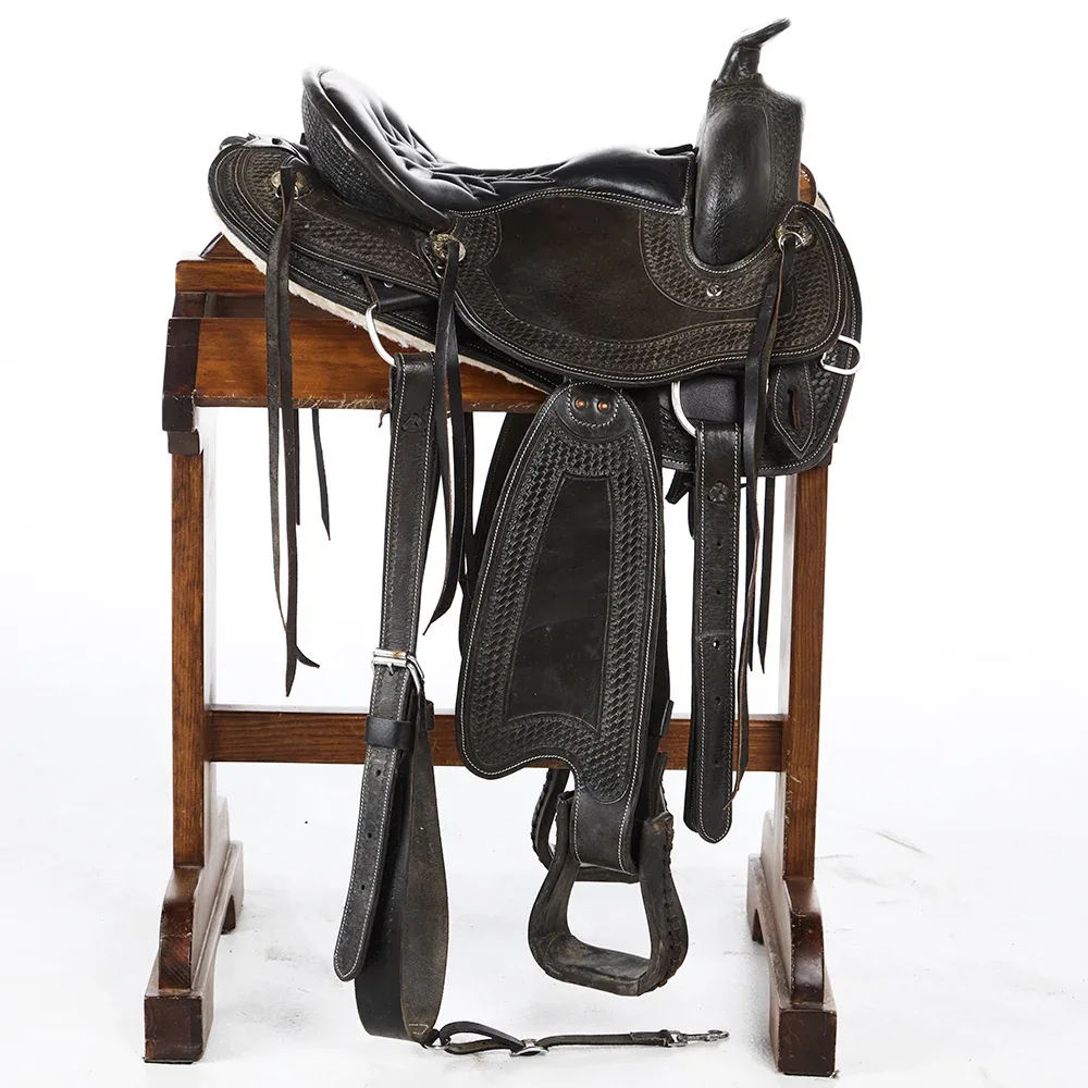 NRS Used 15.5in Mini Basket Pleasure Saddle - Image 2