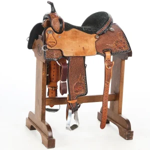 NRS Used 15in Charmayne James Barrel Saddle