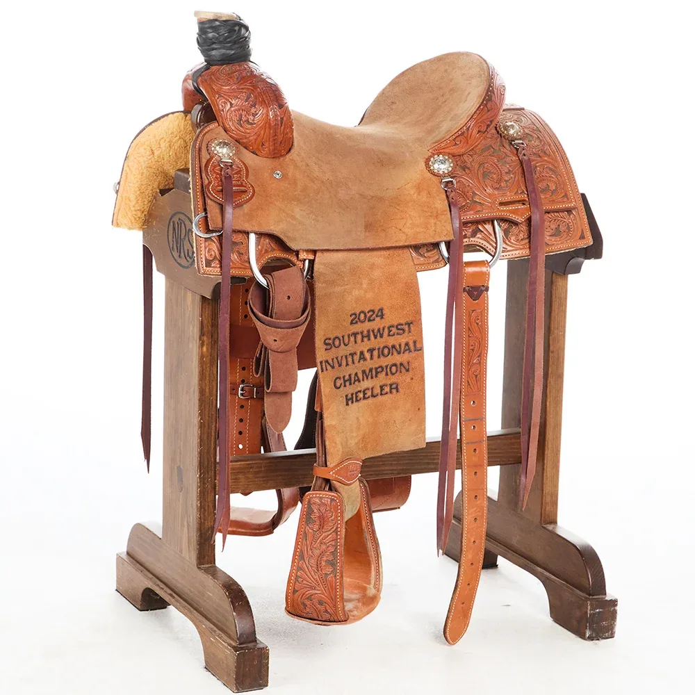 NRS Used 15in Slone Diamond S Trophy Team Roper