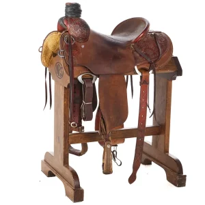 NRS Used 15in Sunflower Tooled Ranch Roper