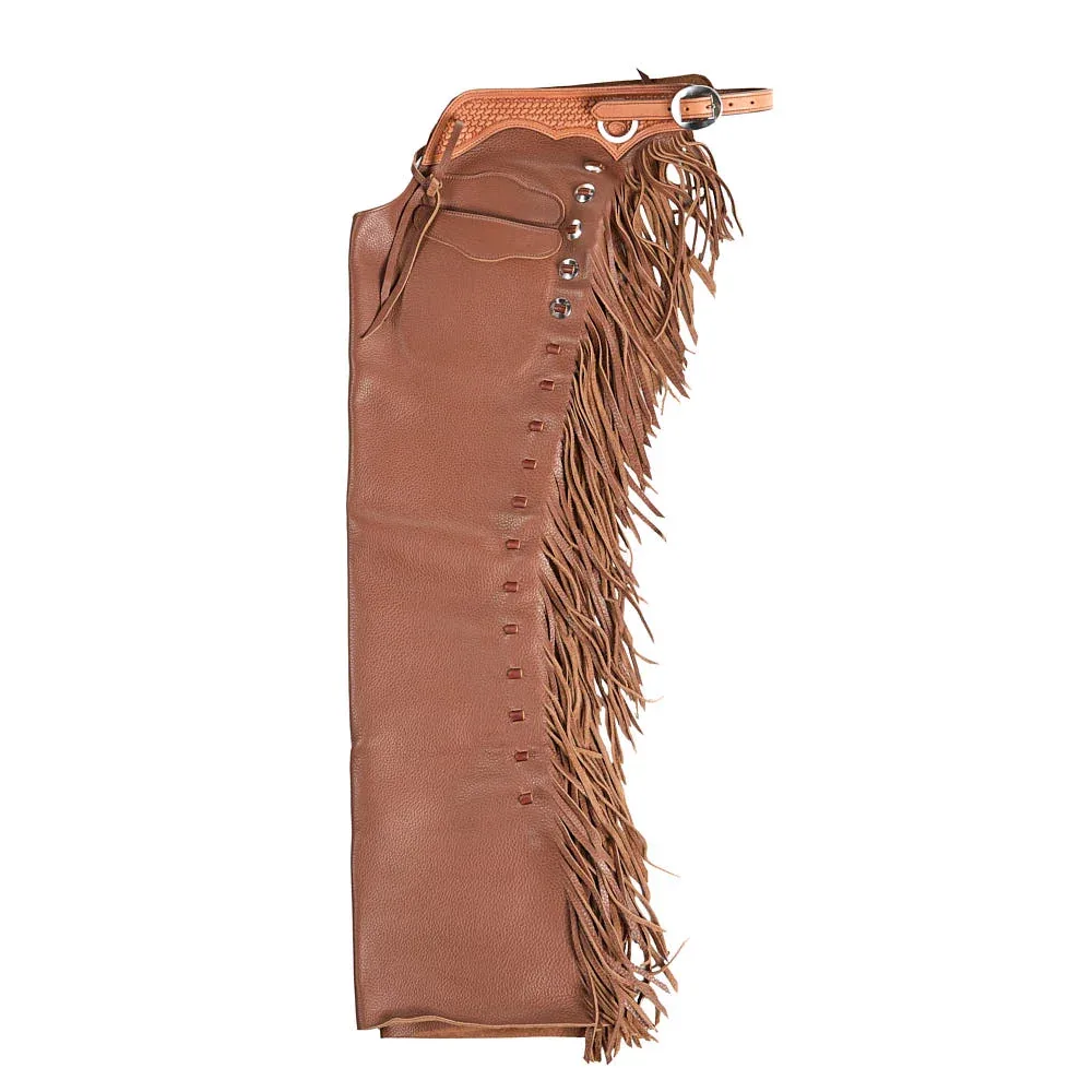 NRS Whiskey Smooth Out Tie Front Puncher Chaps