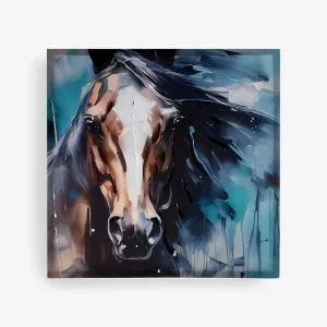 NRS Windswept Horse Canvas Art
