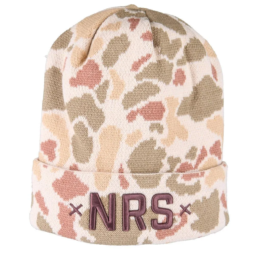 NRS X Logo Camo Beanie