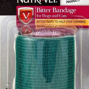 Nutri-Vet 2 Inch Bitter Bandage for Dogs and Cats Colors Vary