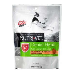 Nutri-Vet Dental Health Soft Chews Dog Treats