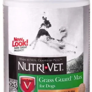 Nutri-Vet Grass Guard Max Chewable Tablets for Dogs