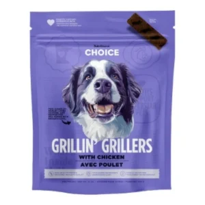 NutriSource Dog Choice Grillin Grillers, Chicken, 12 oz