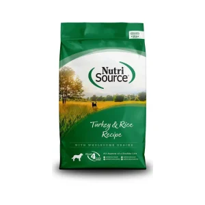 Nutrisource Dog Turkey & Rice 15Lb