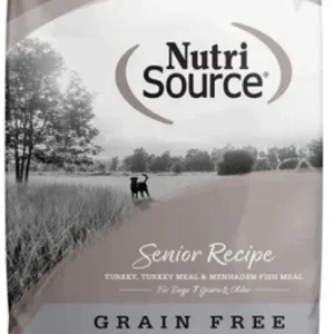 Nutrisource Grain Free Senior Dry Dog Food - 30 lb Bag
