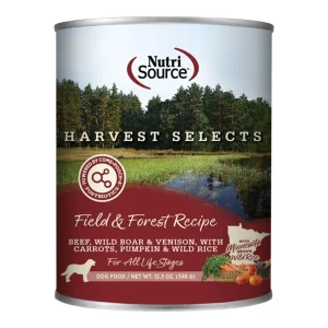 Nutrisource Select Harvest Field & Forest, 12.3 oz, Case of 12