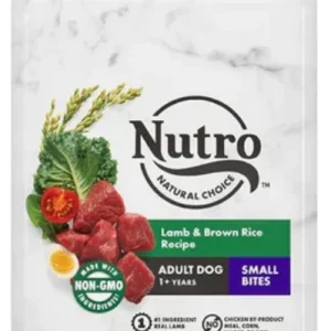 Nutro Natural Choice Small Bites Adult Lamb & Rice Dry Dog Food