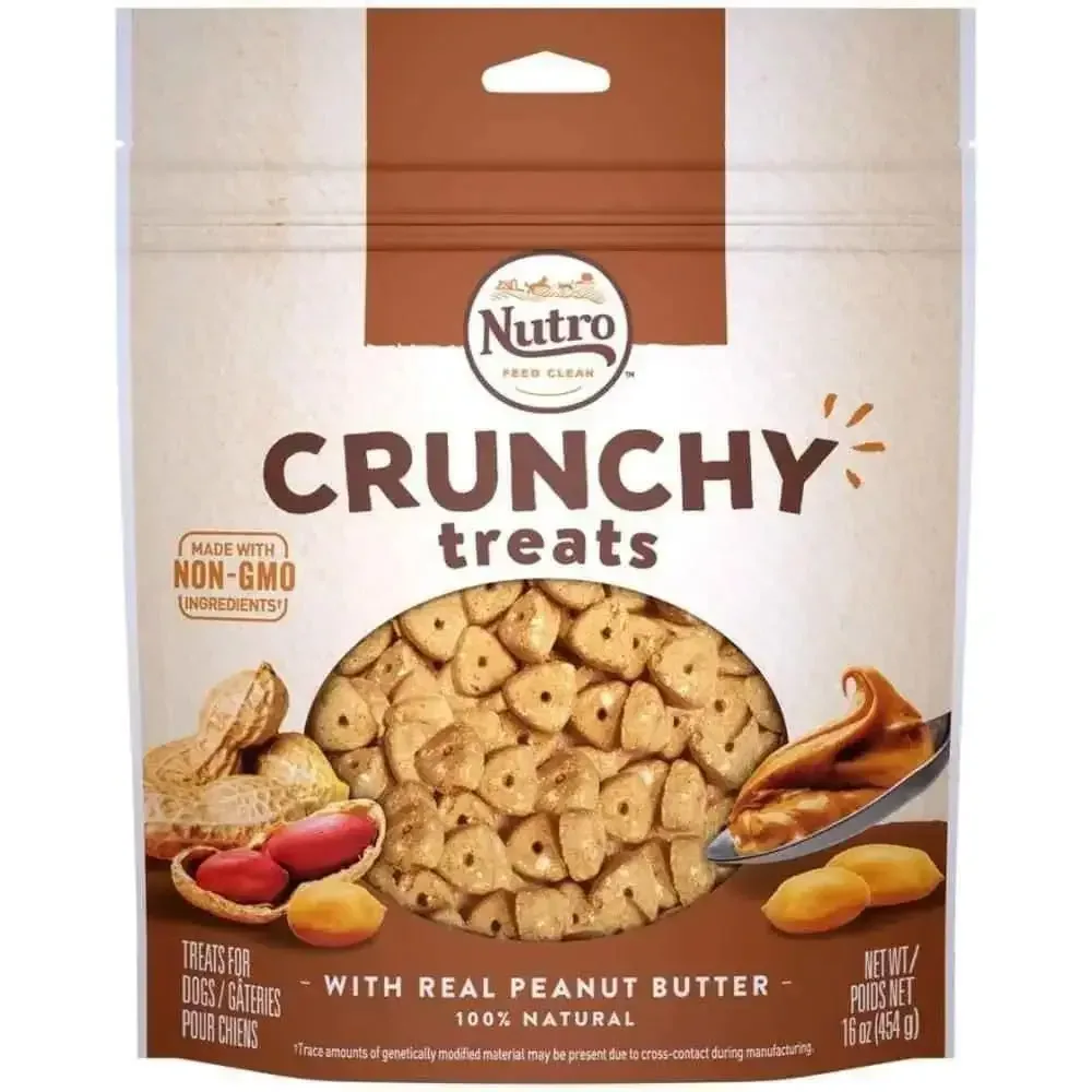 Nutro Products Crunchy Treats Peanut Butter