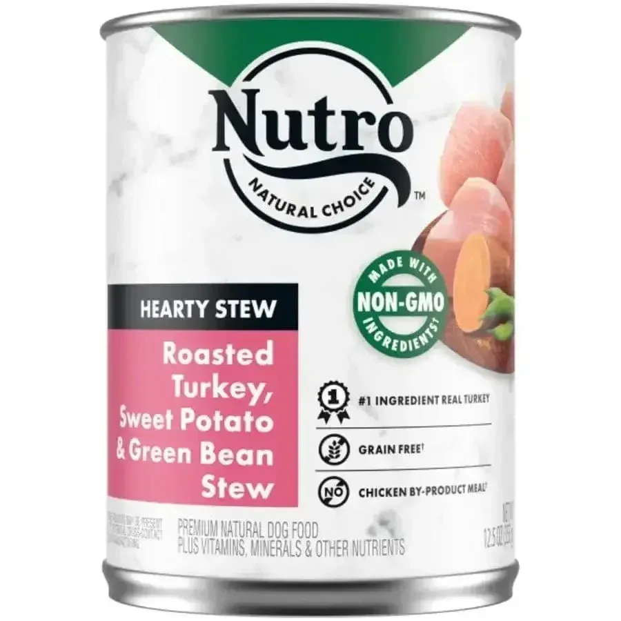 Nutro Products Large Breed Adult Wet Dog Food Chunky Chicken & Turkey Stew