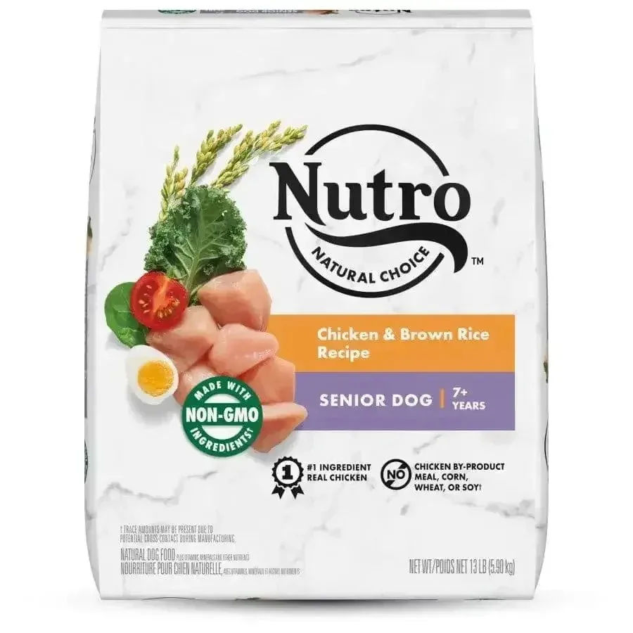 Nutro Products Natural Choice Senior Dry Dog Food Chicken & Brown Rice
