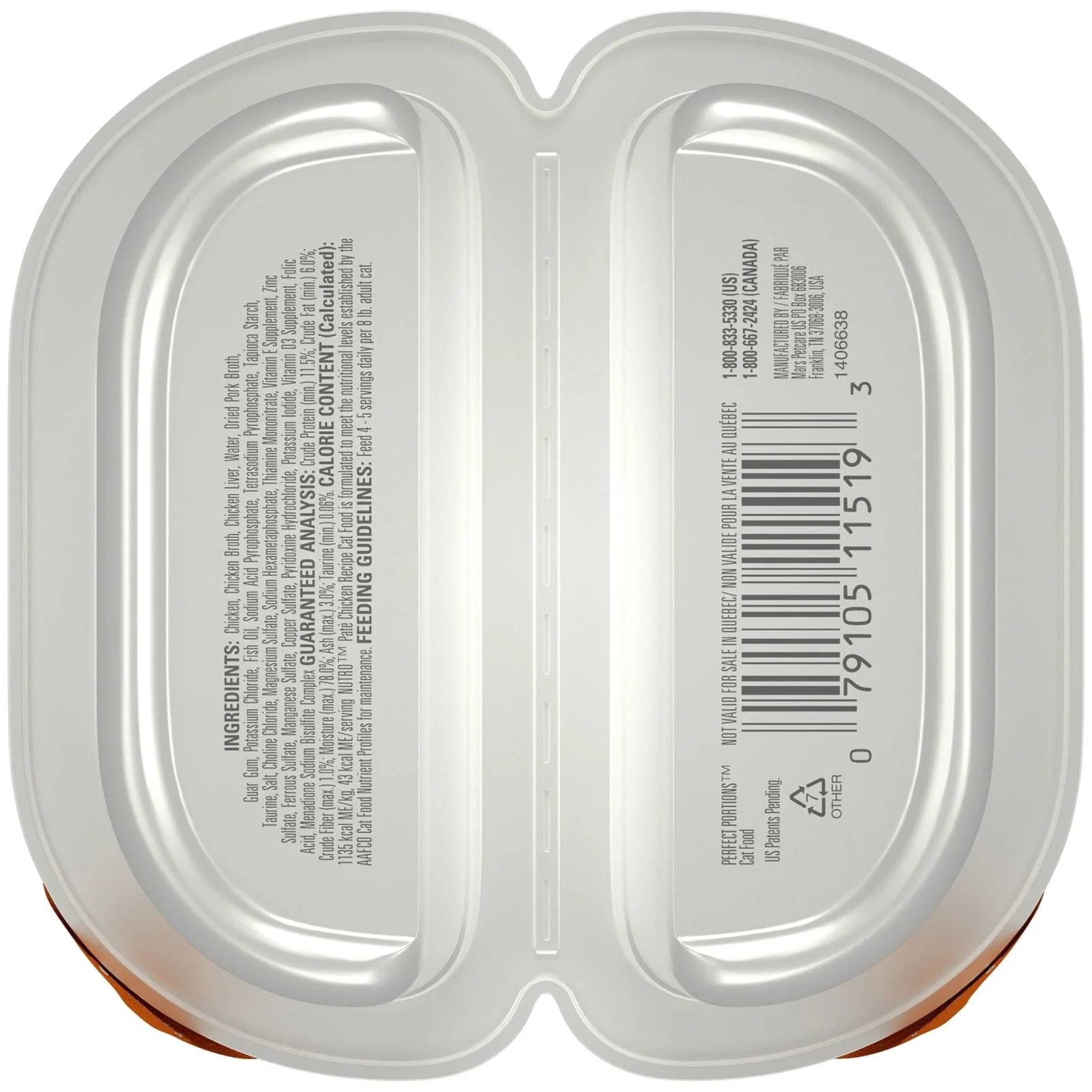 Nutro Products Perfect Portions Grain Free Paté Adult Wet Cat Food, Chicken, 2.6 oz, Case of 24 - Image 2