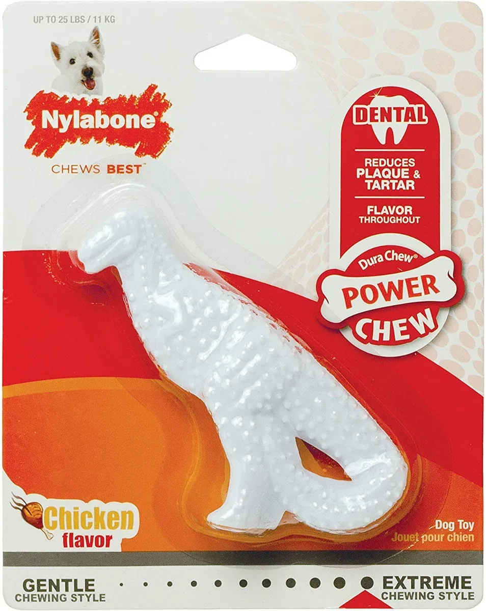 Nylabone Dental Dinosaur Small - Image 2