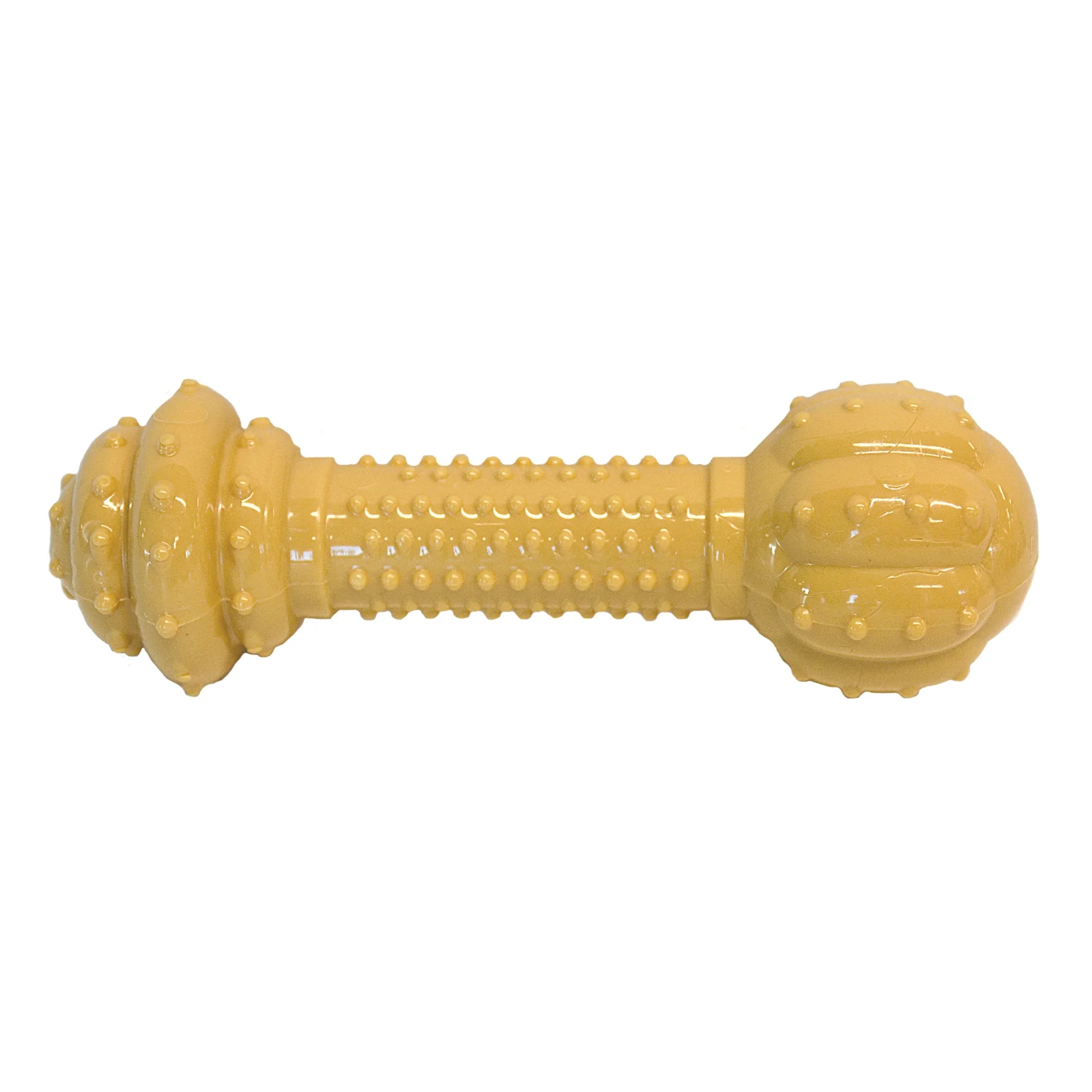 Nylabone Dura Chew Barbell Peanut Butter Flavor Medium - Image 2
