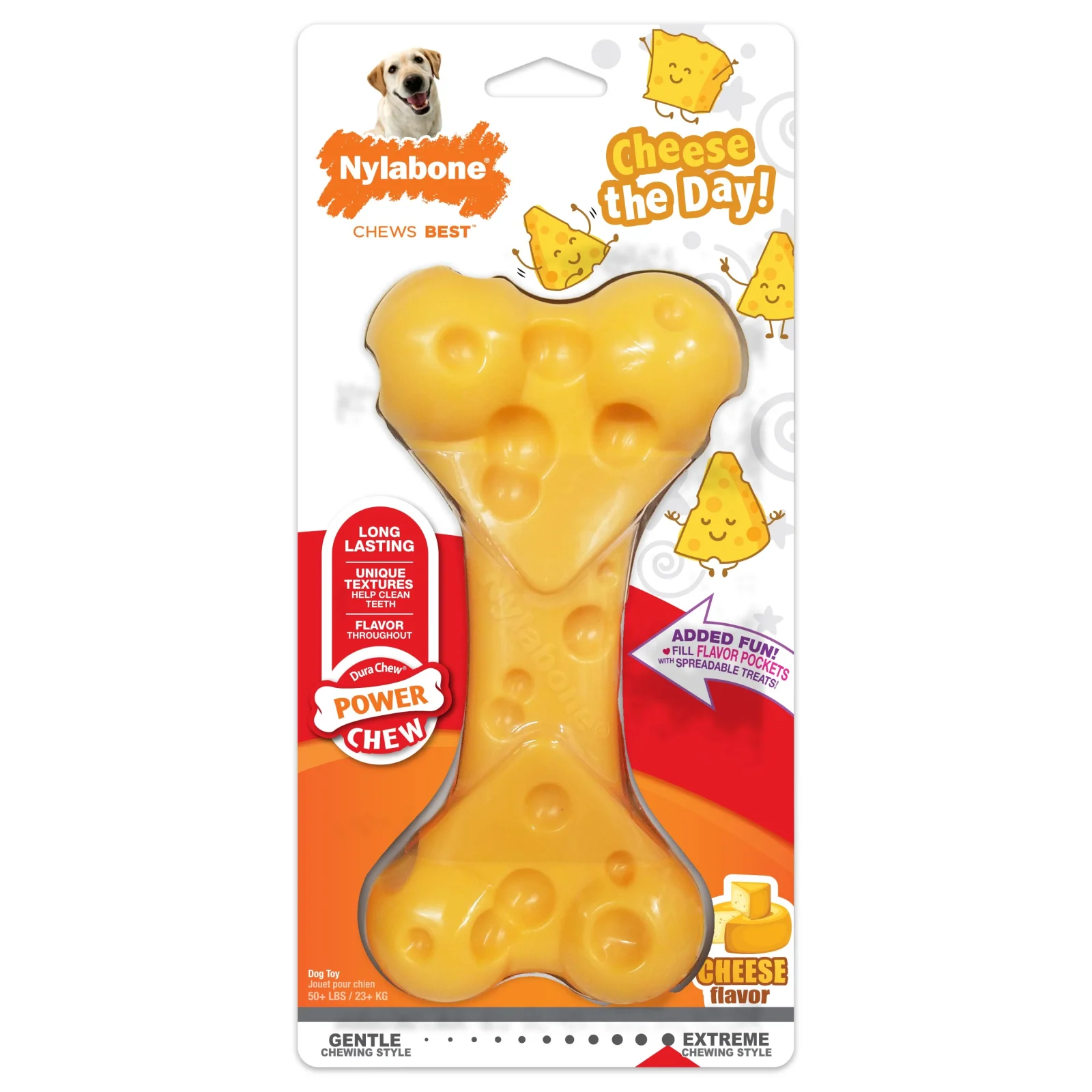 Nylabone Dura Chew Cheese Bone Giant