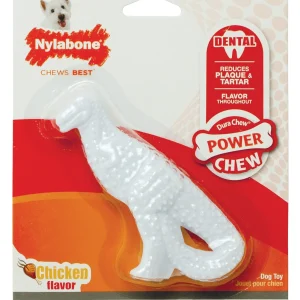 Nylabone Dura Chew Dental Dino Chicken Flavor Regular
