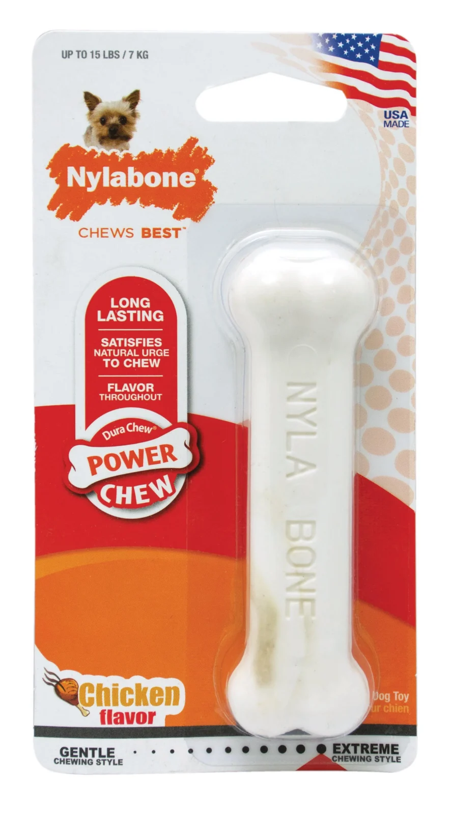 Nylabone DuraChew Chicken Blister Card Petite