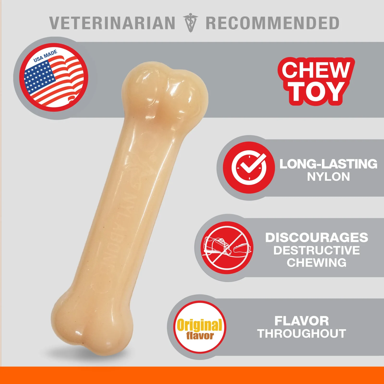 Nylabone DuraChew Original Blister Card Regular - Image 2