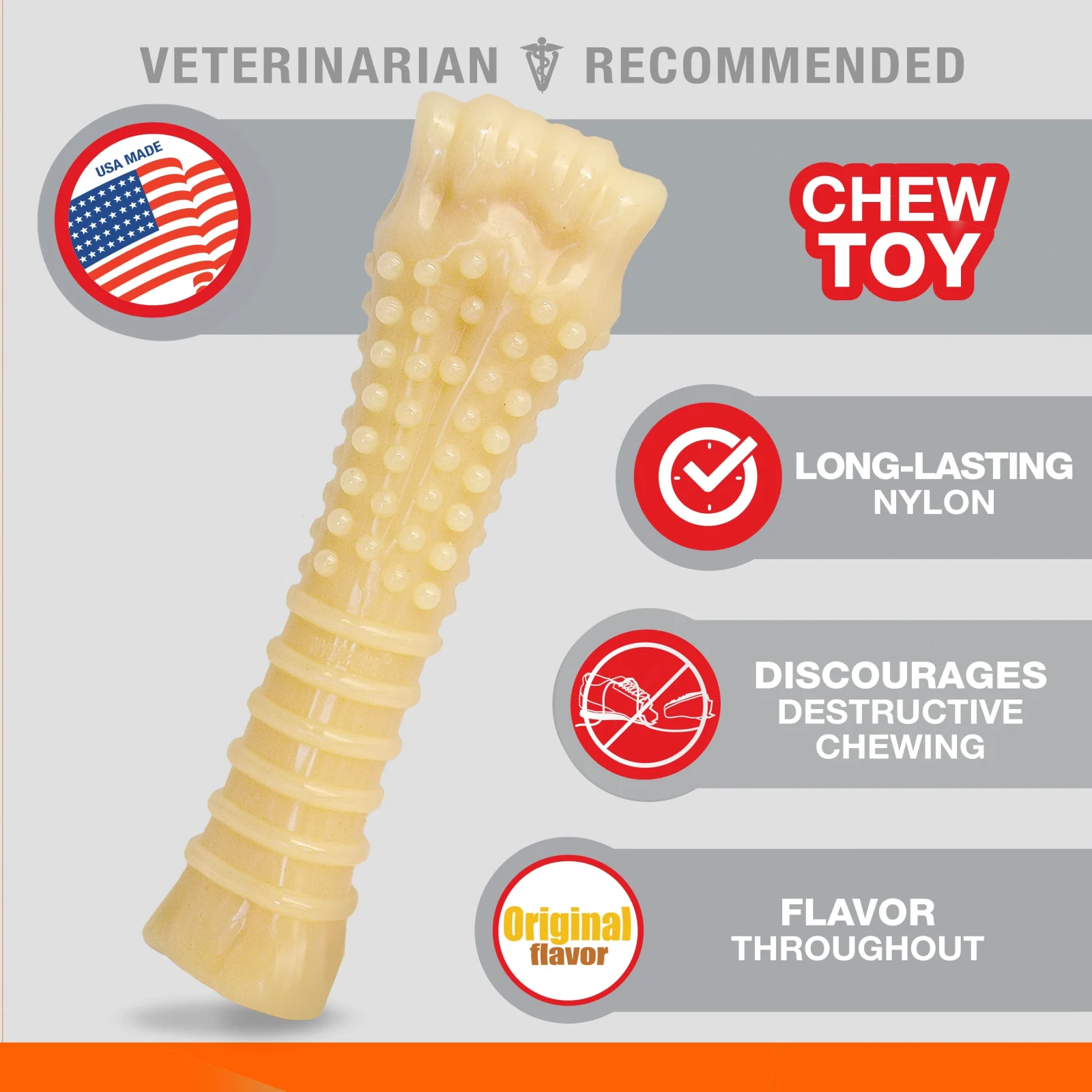 Nylabone DuraChew Textured Original Blister Card Souper - Image 2