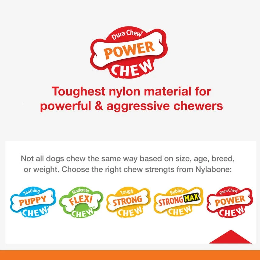 Nylabone DuraChew Textured Ring Bone Chicken Blister Card Petite - Image 2