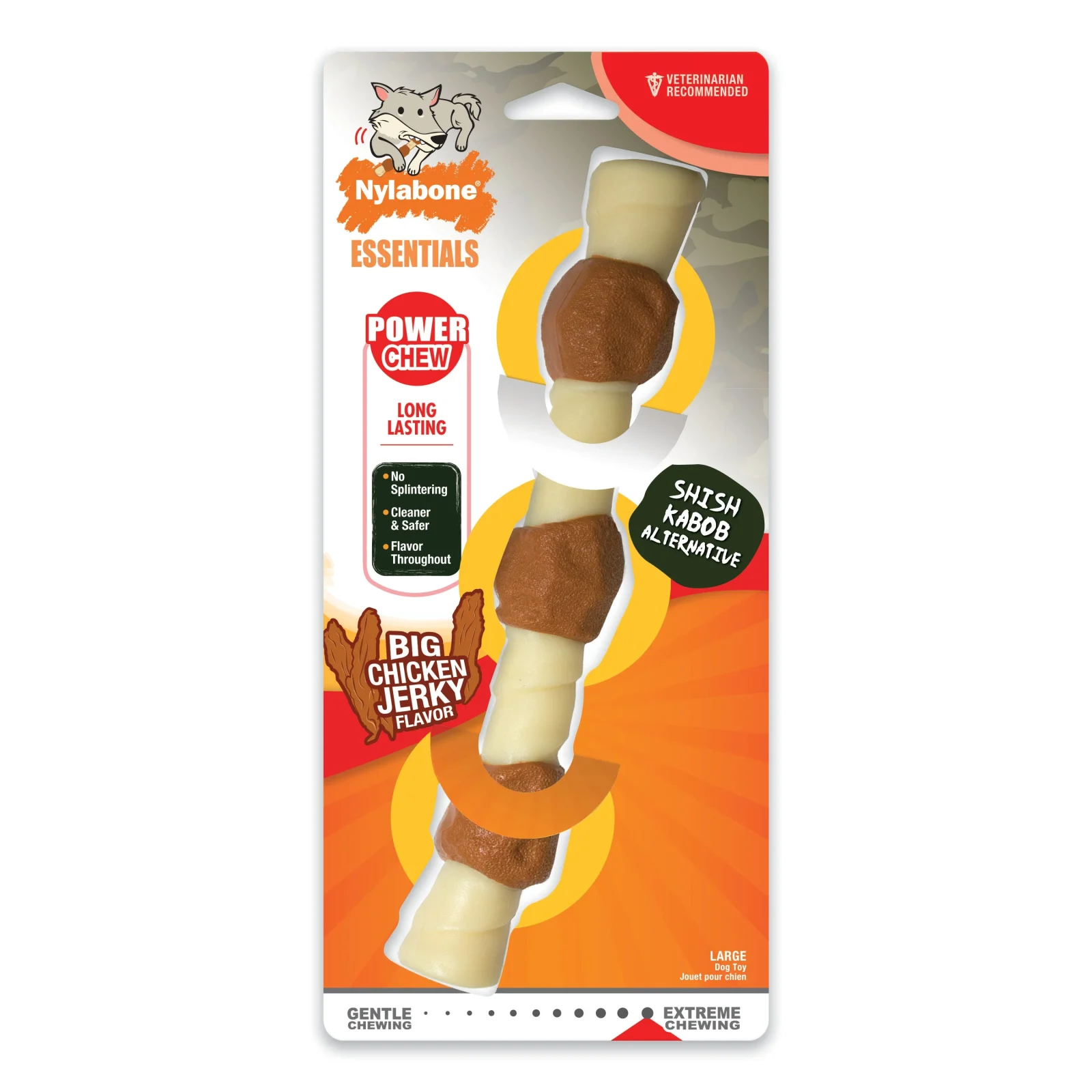 Nylabone Essentials Power Chew Shish Kabob Large