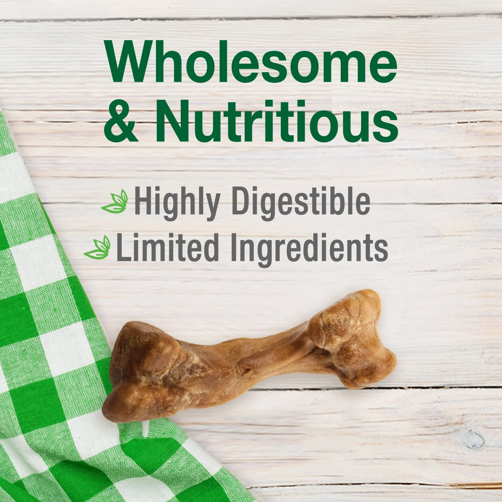 Nylabone Healthy Edibles Broth Bone Dog Treats Large/Giant - Image 2