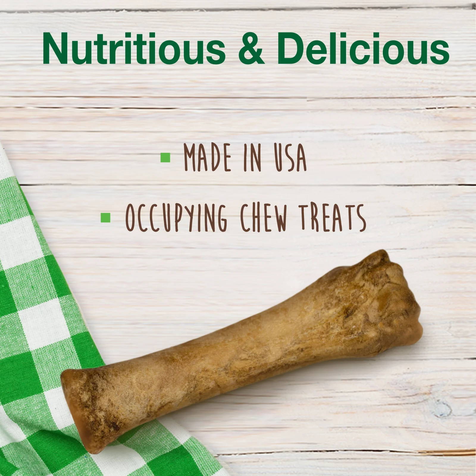 Nylabone Healthy Edibles Roast Beef Flavor Dog Chew Treat X-Large/Souper 2ct - Image 2