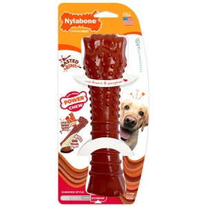 Nylabone® Power Chew Basted Blast Dog Toy, Bacon & Steak Flavor