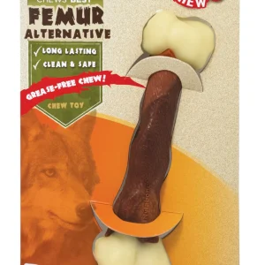 Nylabone Power Chew Femur Dog Bone Alternative Bacon 1ea/Large/Giant - Up To 50 lb