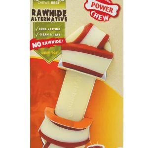 Nylabone Power Chew Rawhide Knot Chew Bone Beef 1ea/Large/Giant - Up To 50 lb